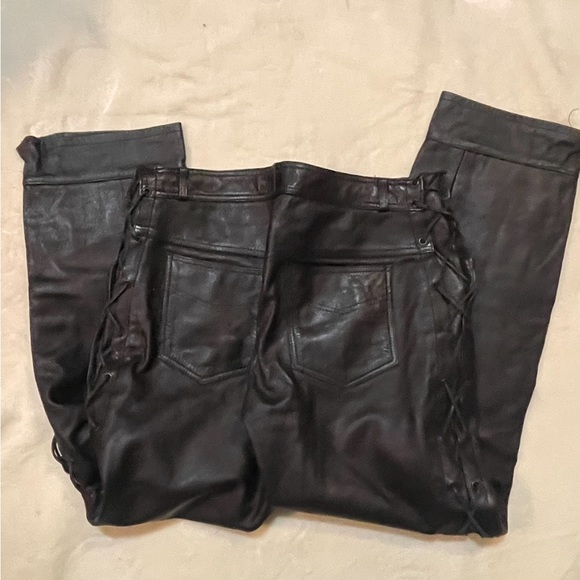 Men´s genuine leather pants